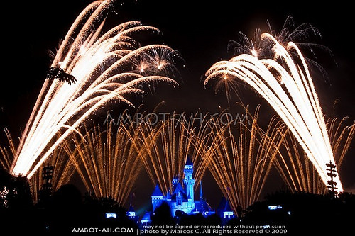 Hong Kong Disneyland Fireworks Display